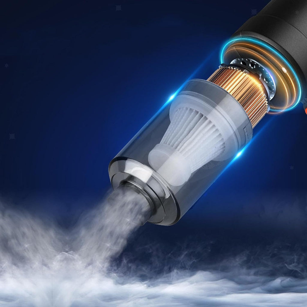Portable Car Vacuum Cleaner with Blower