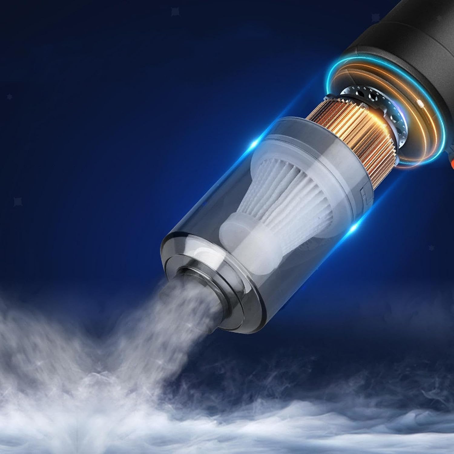 Portable Car Vacuum Cleaner with Blower