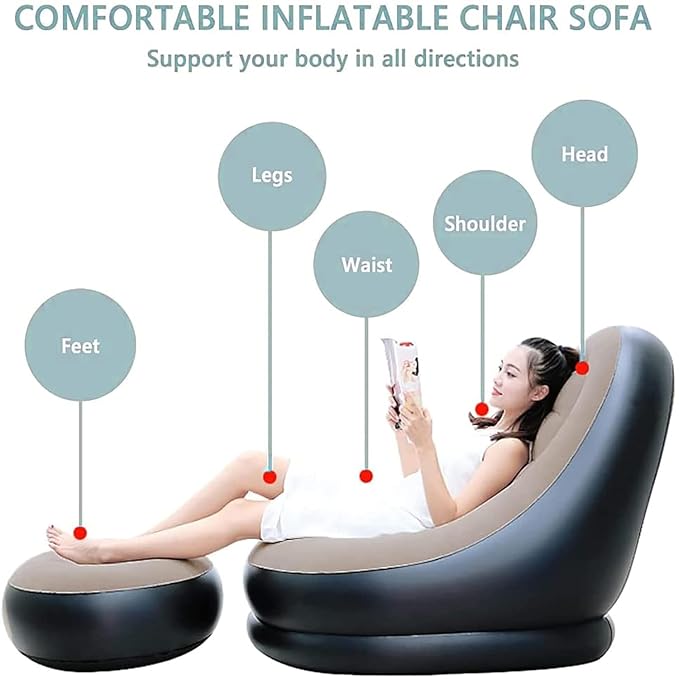 Inflatable Air Sofa with Couch Chair