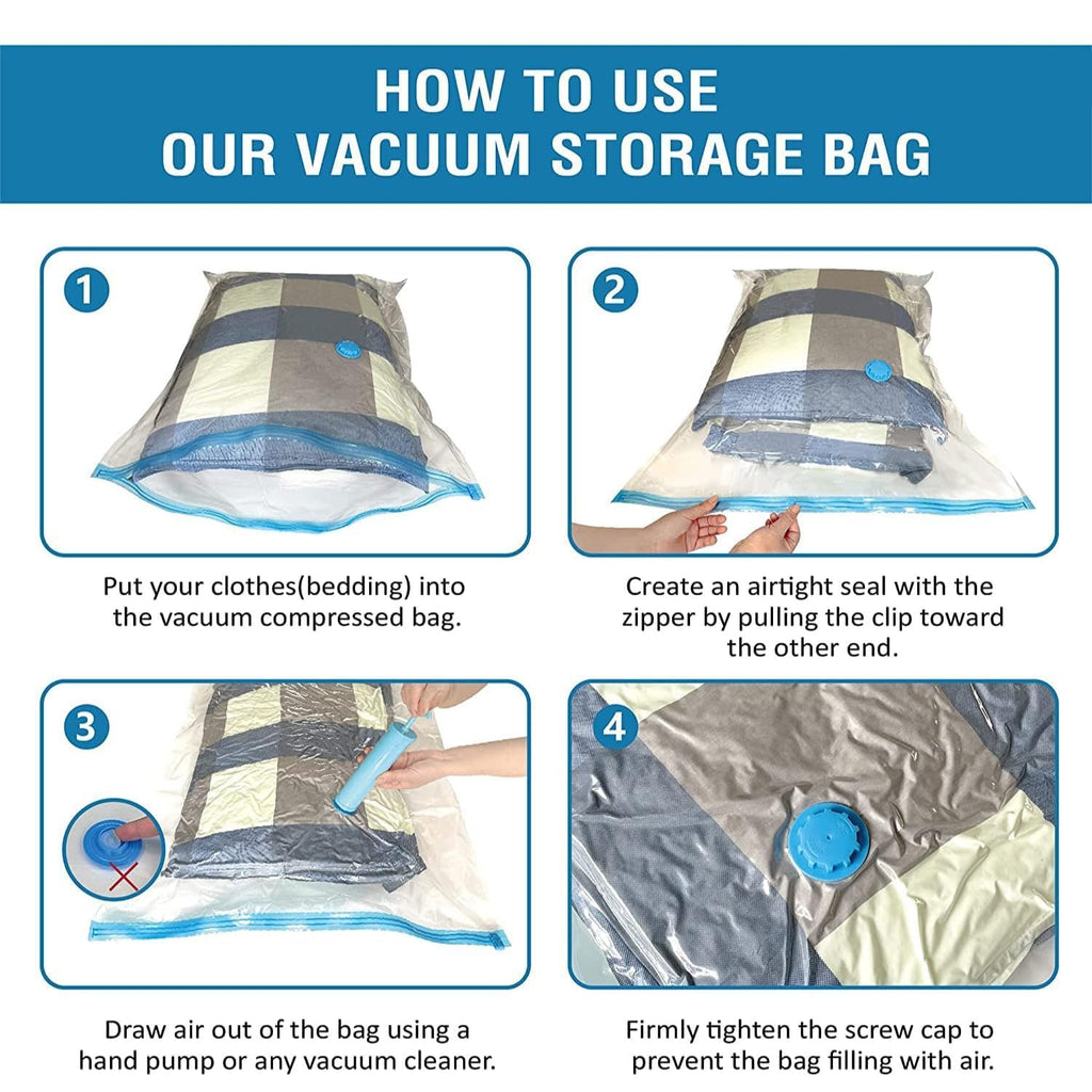 5 Large Smart Saver Vacuum bags