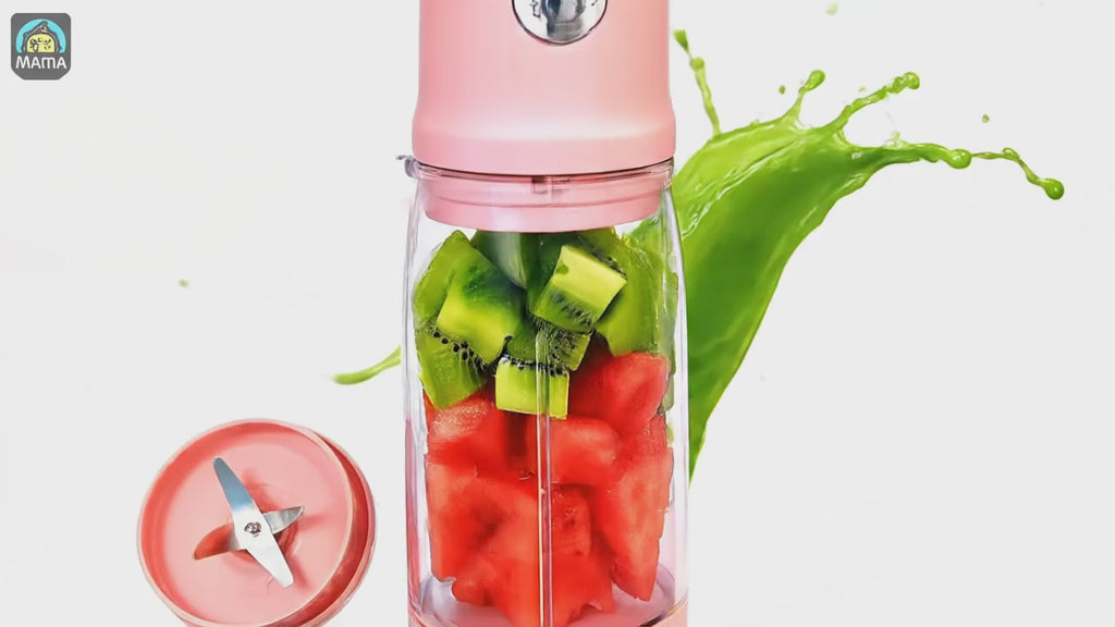 Portable Bottle Juicer & Blender Glass Jar